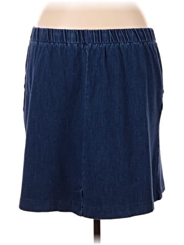 Isaac Mizrahi LIVE! Denim Skirt (view 2)