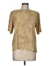 Casual Corner Tan Short Sleeve Blouse Size 8 - photo 1