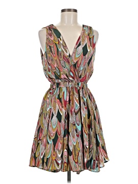 Lavender Brown Cocktail Dress