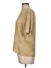 Casual Corner Tan Short Sleeve Blouse Size 8 - photo 5