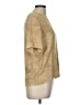 Casual Corner Tan Short Sleeve Blouse Size 8 - photo 4