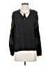 Lucky Brand Black Long Sleeve Blouse Size XS - photo 1