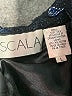 Scala 100% Polyester Blue Cocktail Dress Size L - photo 4