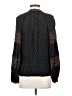 Lucky Brand Black Long Sleeve Blouse Size XS - photo 2