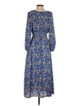 sachin and babi light blue dress Inspire Chic Women's Fall Long Sleeve Round Neck Tiered Casual Knit A-Line Midi Dress with Pockets Black Medium main image 1