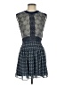 BCBGMAXAZRIA 100% Polyester Blue Cocktail Dress Size 2 - photo 1