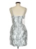 Unbranded Metallic Silver Cocktail Dress Size 8 - photo 2