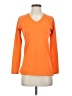 Under Armour 100% Polyester Orange 3/4 Sleeve T-Shirt Size XS - photo 1