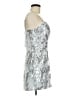Unbranded Metallic Silver Cocktail Dress Size 8 - photo 4