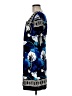 Perceptions Print Blue Casual Dress Size 8 - photo 5