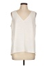 Nordstrom Ivory Sleeveless Blouse Size L - photo 1
