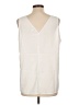 Nordstrom Ivory Sleeveless Blouse Size L - photo 2