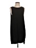 Green Envelope Solid Black Casual Dress Size S - photo 1