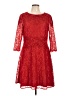 Antonio Melani 100% Polyester Red Cocktail Dress Size 12 - photo 1