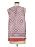 Collective Concepts Red Sleeveless Blouse Size M - photo 2