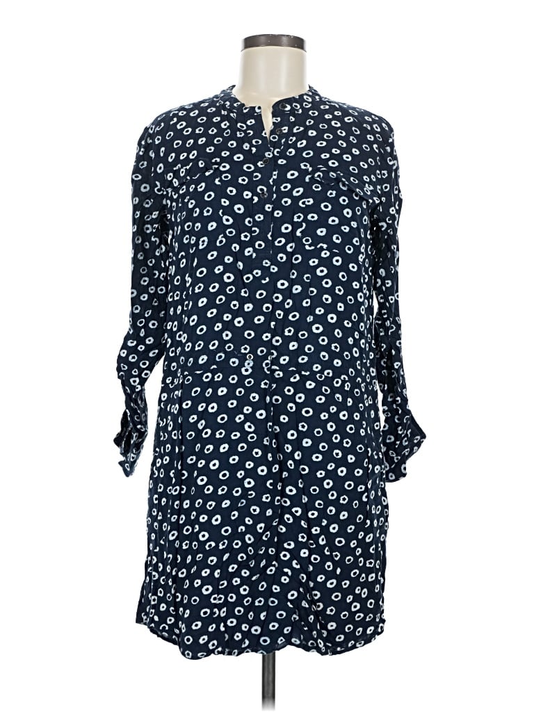Pre-owned Ann Taylor Loft Casual Dress In Blue
