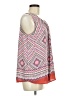 Collective Concepts Red Sleeveless Blouse Size M - photo 4