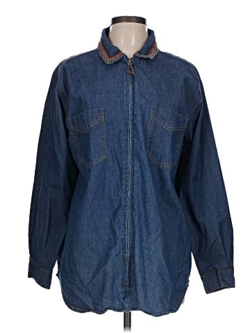 Chico's Design Denim Jacket (view 1)
