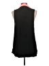 2b bebe Color Block Black Sleeveless Button-Down Shirt Size L - photo 2