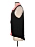 2b bebe Color Block Black Sleeveless Button-Down Shirt Size L - photo 5