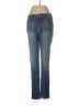 Adriana 100% Spandex Solid Blue Jeans Size 8 - photo 1