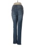 Adriana 100% Spandex Solid Blue Jeans Size 8 - photo 2