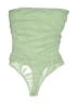 Lulus Solid Green Bodysuit Size M - photo 2