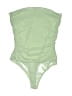 Lulus Solid Green Bodysuit Size M - photo 1