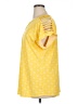 Cure Yellow Short Sleeve Blouse Size 1X - photo 5