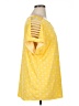 Cure Yellow Short Sleeve Blouse Size 1X - photo 4