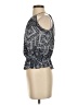 Pink Rose 100% Rayon Gray Tank Top Size S - photo 5
