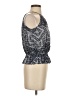 Pink Rose 100% Rayon Gray Tank Top Size S - photo 4