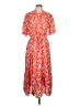 J. McLaughlin Paisley Orange Casual Dress Size L - photo 1