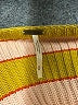 Free People 100% Cotton Stripes Yellow Pullover Sweater Size M - photo 6