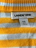 Lands' End 100% Cotton Stripes Yellow Pullover Sweater Size XS - photo 7
