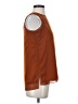 Scotch & Soda 100% Polyester Orange Brown Sleeveless Blouse Size P (petite) - photo 4