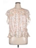 maette Ivory Short Sleeve Blouse Size XL - photo 1