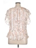 maette Ivory Short Sleeve Blouse Size XL - photo 2
