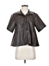 Maeve 100% Polyester Gray Short Sleeve Blouse Size XS (petite) - photo 1