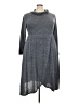 BLOOMCHIC Gray Casual Dress Size 22 - 24 - photo 1