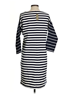 knee length dresses for ladies Striped Midi Long Sleeve – What Goes Around ABQ main image 0