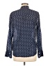 J.Crew Polka Dots Blue Long Sleeve Blouse Size 6 - photo 2