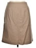 Talbots Solid Tan Casual Skirt Size 8 - photo 2