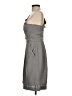 Max and Cleo 100% Polyester Solid Gray Cocktail Dress Size 4 - photo 5