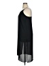 H&M 100% Polyester Solid Black Casual Dress Size 14 - photo 5