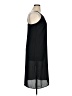 H&M 100% Polyester Solid Black Casual Dress Size 14 - photo 4