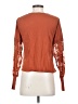 Tiny Orange Long Sleeve Blouse Size S - photo 2