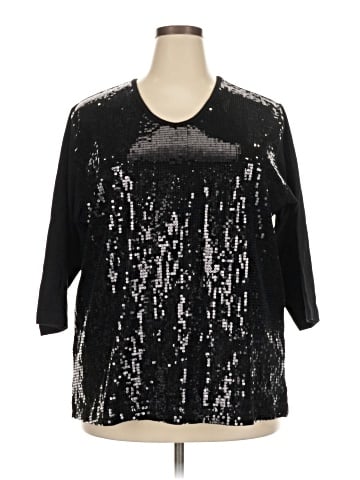 Quacker Factory 3/4 Sleeve Top (view 1)
