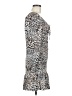 Express Animal Print Brown Cocktail Dress Size M - photo 4