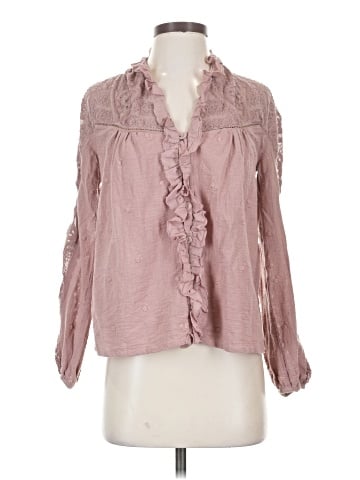 Forever That Girl for Anthropologie Long Sleeve Blouse (view 1)